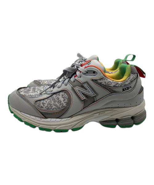 NEW BALANCE（ニューバランス）NEW BALANCE (ニューバランス) GANNI (ガニー) 2002R 'RAINCLOUD' グレー サイズ:23.5の古着・服飾アイテム
