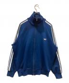 adidasアディダス）の古着「トラックジャケット」｜ブルー