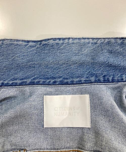 Citizens of humanity（シチズンズオブヒューマニティ）Citizens of humanity (シチズンズオブヒューマニティ) Brynn ジャケット インディゴ サイズ:Sの古着・服飾アイテム