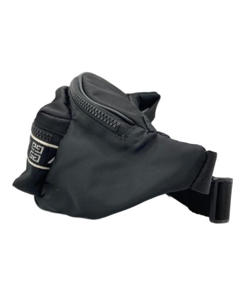 GIVENCHY（ジバンシィ）GIVENCHY (ジバンシィ) ナイロンロゴボディバッグ ブラックの古着・服飾アイテム