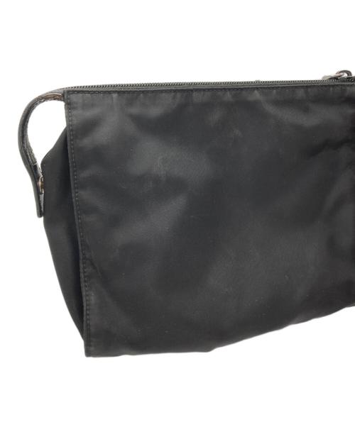 PRADA（プラダ）PRADA (プラダ) サフィアーノ クラッチバッグ ブラック サイズ:36の古着・服飾アイテム