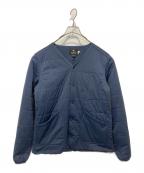 Snow peakスノーピーク）の古着「フレキシブルインサレーションカーディガン」｜ネイビー