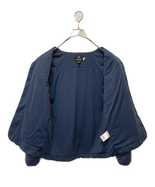 Snow peak（スノーピーク）Snow peak (スノーピーク) フレキシブルインサレーションカーディガン ネイビー サイズ:Sの古着・服飾アイテム