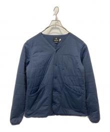 Snow peak（スノーピーク）の古着「フレキシブルインサレーションカーディガン」｜ネイビー