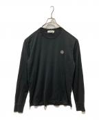 STONE ISLANDストーンアイランド）の古着「ロングスリーブカットソー」｜ブラック