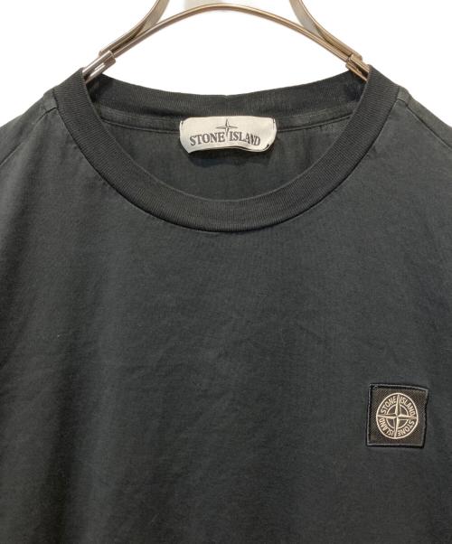 STONE ISLAND（ストーンアイランド）STONE ISLAND (ストーンアイランド) ロングスリーブカットソー ブラック サイズ:Mの古着・服飾アイテム
