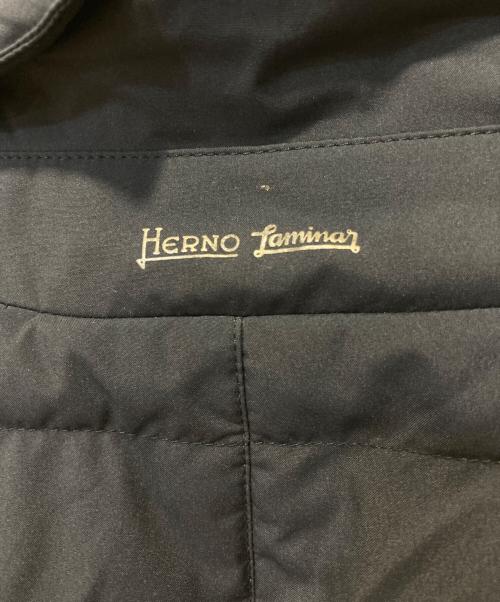 HERNO（ヘルノ）HERNO (ヘルノ) LAMINAR DOWN JACKET ブラック サイズ:44の古着・服飾アイテム