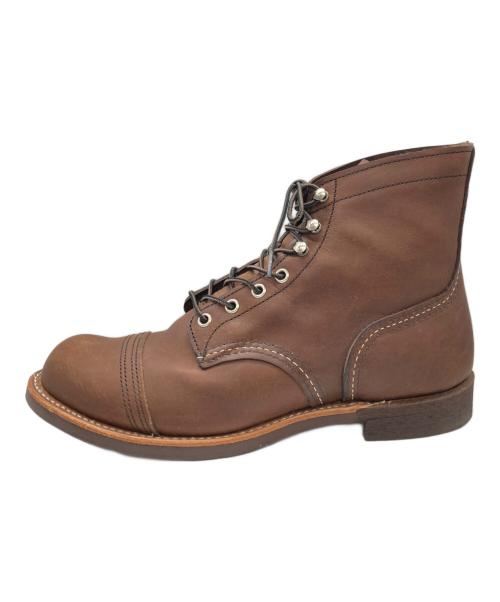 RED WING（レッドウィング）RED WING (レッドウィング) Iron Ranger ブラウン サイズ:9Dの古着・服飾アイテム