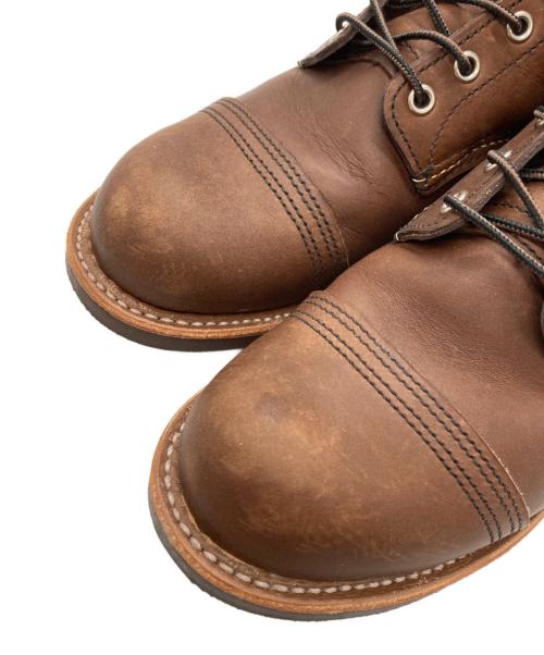 RED WING（レッドウィング）RED WING (レッドウィング) Iron Ranger ブラウン サイズ:9Dの古着・服飾アイテム