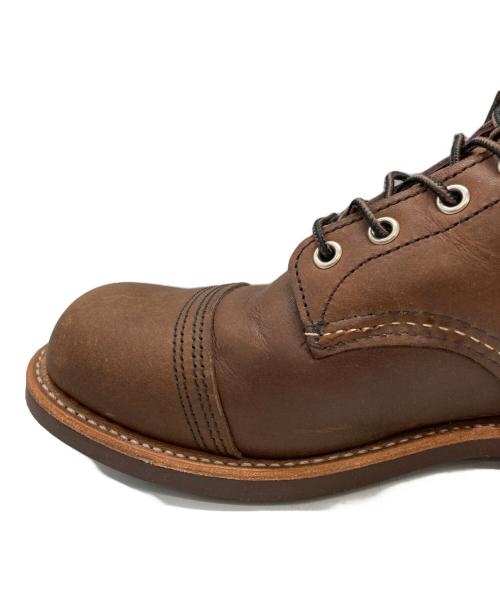 RED WING（レッドウィング）RED WING (レッドウィング) Iron Ranger ブラウン サイズ:9Dの古着・服飾アイテム