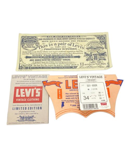 LEVI'S（リーバイス）LEVI'S (リーバイス) 501XXデニムパンツ インディゴ サイズ:W34×L36の古着・服飾アイテム