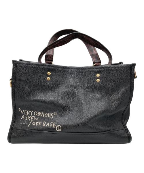 COACH（コーチ）COACH (コーチ) Jean-Michel Basquiat (ジャン ミシェル バスキア) 2WAYバッグ ブラックの古着・服飾アイテム