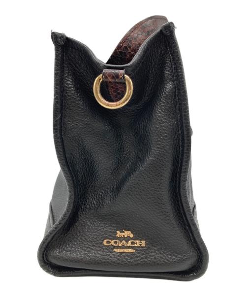 COACH（コーチ）COACH (コーチ) Jean-Michel Basquiat (ジャン ミシェル バスキア) 2WAYバッグ ブラックの古着・服飾アイテム