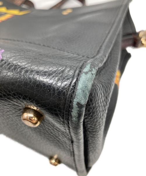 COACH（コーチ）COACH (コーチ) Jean-Michel Basquiat (ジャン ミシェル バスキア) 2WAYバッグ ブラックの古着・服飾アイテム