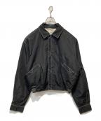 GIANNI VERSACEジャンニ・ヴェルサーチ）の古着「ナイロンブルゾン」｜ブラック