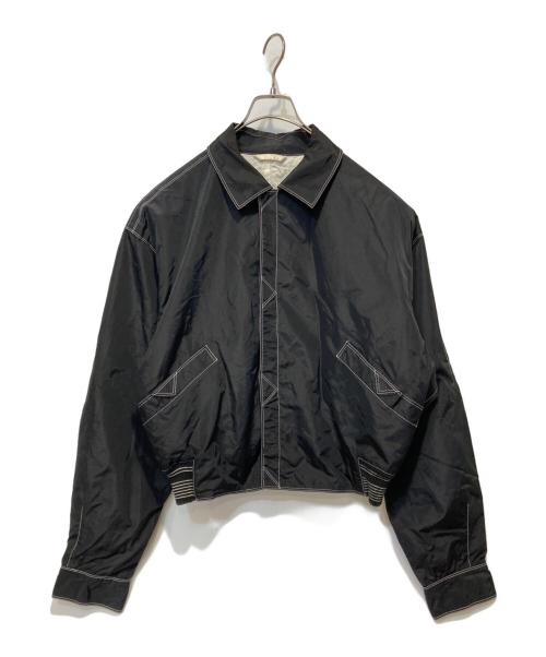 GIANNI VERSACE（ジャンニ・ヴェルサーチ）GIANNI VERSACE (ジャンニ・ヴェルサーチ) ナイロンブルゾン ブラック サイズ:表記不明の古着・服飾アイテム