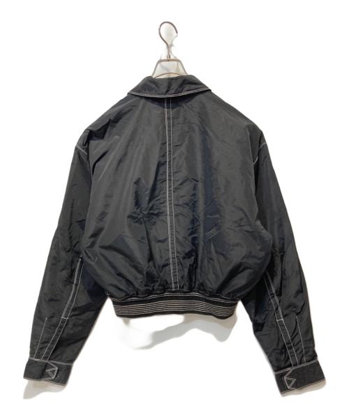 GIANNI VERSACE（ジャンニ・ヴェルサーチ）GIANNI VERSACE (ジャンニ・ヴェルサーチ) ナイロンブルゾン ブラック サイズ:表記不明の古着・服飾アイテム
