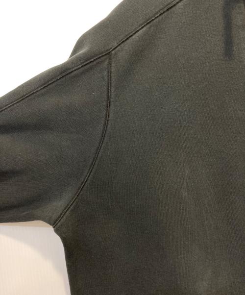 STONE ISLAND（ストーンアイランド）STONE ISLAND (ストーンアイランド) ハーフジップスウェット ブラック サイズ:Ｌの古着・服飾アイテム