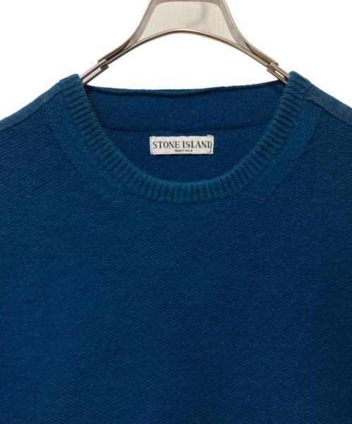 STONE ISLAND（ストーンアイランド）STONE ISLAND (ストーンアイランド) ニット ネイビー サイズ:Ｌの古着・服飾アイテム