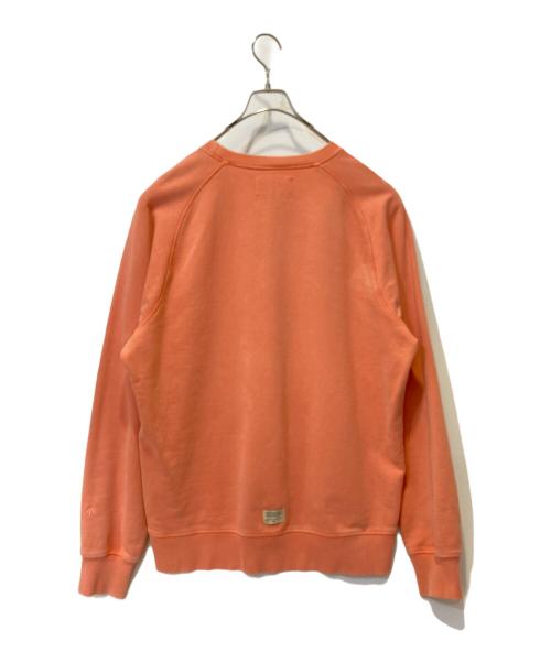 NIGEL CABOURN（ナイジェルケーボン）NIGEL CABOURN (ナイジェルケーボン) クルーネックスウェット オレンジ サイズ:Ｍの古着・服飾アイテム