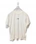 MM6 Maison Margiela（エムエムシックス メゾンマルジェラ）の古着「ナンバーロゴクルーネックカットソー」｜ホワイト