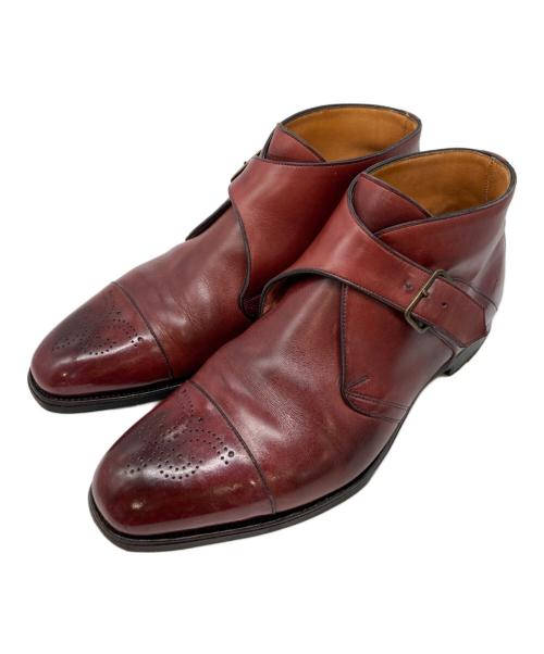 Edward Green（エドワードグリーン）Edward Green (エドワードグリーン) モンスストラップ チャッカブーツ ブラウン サイズ:7Dの古着・服飾アイテム