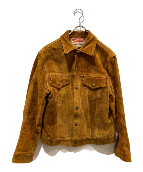 LEVI'S（リーバイス）LEVI'S (リーバイス) スウェードスキンジャケット ブラウン サイズ:表記無しの古着・服飾アイテム