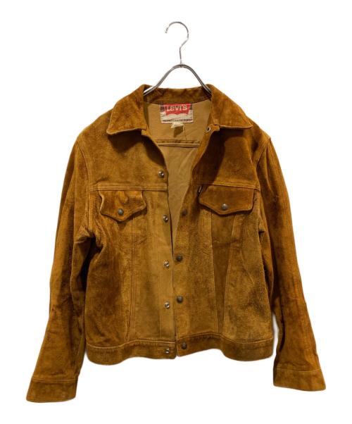 LEVI'S（リーバイス）LEVI'S (リーバイス) スウェードスキンジャケット ブラウン サイズ:表記無しの古着・服飾アイテム