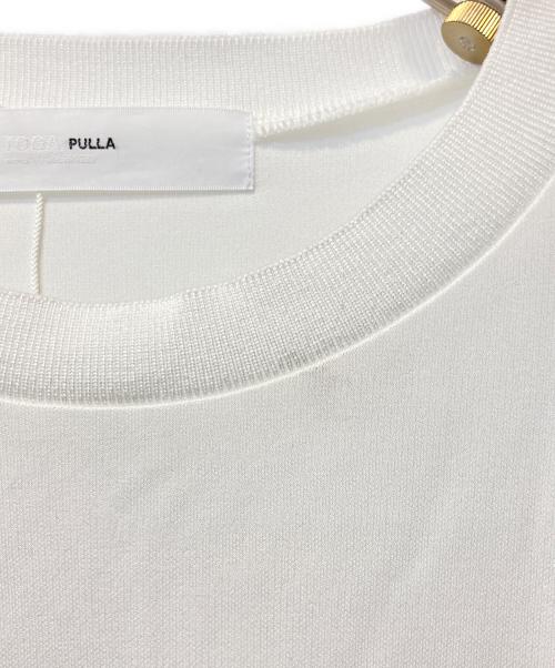 TOGA PULLA（トーガ プルラ）TOGA PULLA (トーガ プルラ) カットソー ホワイト サイズ:38の古着・服飾アイテム