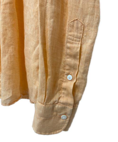 Brilla per il gusto（ブリッラ ペル イルグースト）Brilla per il gusto (ブリッラ ペル イルグースト) リネンシャツ オレンジ サイズ:Ｍの古着・服飾アイテム