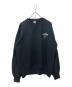 stussy（ステューシー）の古着「プリントスウェット」｜ブラック