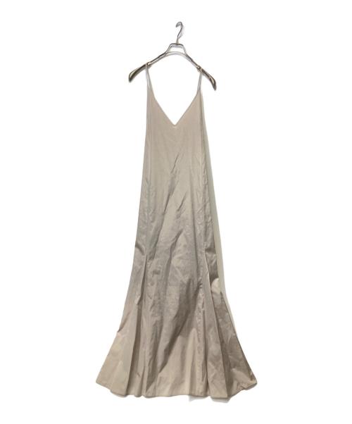 edition（エディション）Edition (エディション) キャミソールワンピース ベージュ サイズ:Fの古着・服飾アイテム