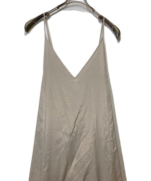 edition（エディション）Edition (エディション) キャミソールワンピース ベージュ サイズ:Fの古着・服飾アイテム