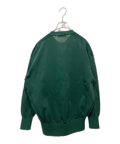 STUNNING LURE（スタニングルアー）STUNNING LURE (スタニングルアー) ハイツイストニットブルゾン グリーン サイズ:Ｍの古着・服飾アイテム