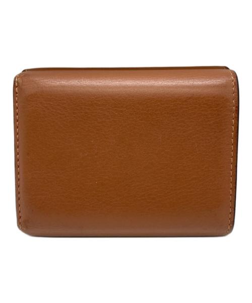 LOEWE（ロエベ）LOEWE (ロエベ) コンパクトアナグラムミニウォレット ブラウンの古着・服飾アイテム