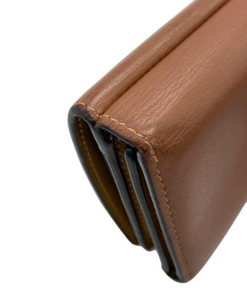 LOEWE（ロエベ）LOEWE (ロエベ) コンパクトアナグラムミニウォレット ブラウンの古着・服飾アイテム