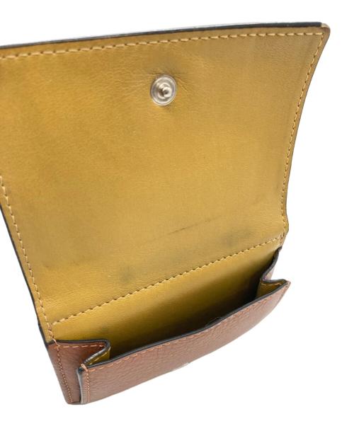LOEWE（ロエベ）LOEWE (ロエベ) コンパクトアナグラムミニウォレット ブラウンの古着・服飾アイテム