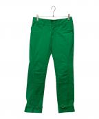 GUCCIグッチ）の古着「カラーパンツ」｜グリーン