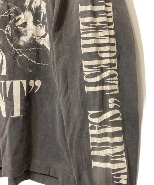 SAINT MICHAEL（セントマイケル）SAINT MICHAEL (セントマイケル) 24AW LS TEE / TEMPEST グレー サイズ:XLの古着・服飾アイテム