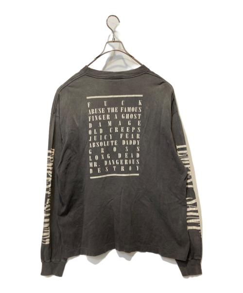 SAINT MICHAEL（セントマイケル）SAINT MICHAEL (セントマイケル) 24AW LS TEE / TEMPEST グレー サイズ:XLの古着・服飾アイテム