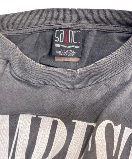 SAINT MICHAEL（セントマイケル）SAINT MICHAEL (セントマイケル) 24AW LS TEE / TEMPEST グレー サイズ:XLの古着・服飾アイテム