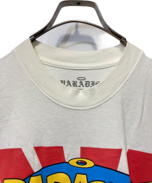 PARADISE NYC（パラダイス エヌワイシー）PARADISE NYC (パラダイス エヌワイシー) プリントTシャツ ホワイト サイズ:XLの古着・服飾アイテム