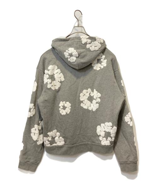 Denim Tears（デニムティアーズ）Denim Tears (デニムティアーズ) Cotton Wreath パーカー グレー サイズ:XXLの古着・服飾アイテム