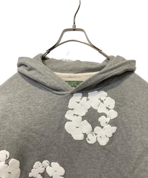 Denim Tears（デニムティアーズ）Denim Tears (デニムティアーズ) Cotton Wreath パーカー グレー サイズ:XXLの古着・服飾アイテム