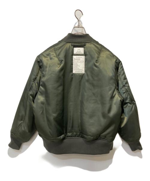 HYKE（ハイク）HYKE (ハイク) MA-1ジャケット カーキ サイズ:3の古着・服飾アイテム