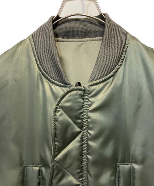 HYKE（ハイク）HYKE (ハイク) MA-1ジャケット カーキ サイズ:3の古着・服飾アイテム