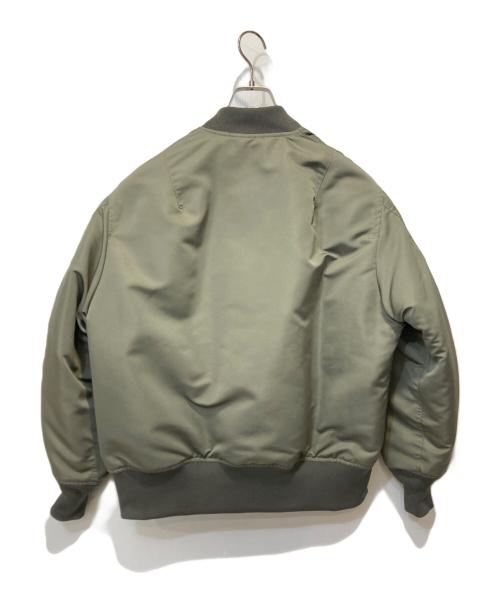 HYKE（ハイク）HYKE (ハイク) MA-1ジャケット カーキ サイズ:3の古着・服飾アイテム