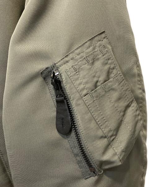 HYKE（ハイク）HYKE (ハイク) MA-1ジャケット カーキ サイズ:3の古着・服飾アイテム