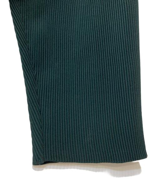 stein（シュタイン）stein (シュタイン) 21AW/OVERSIZED GRADATION PLEATS LS TEE グリーン サイズ:Mの古着・服飾アイテム