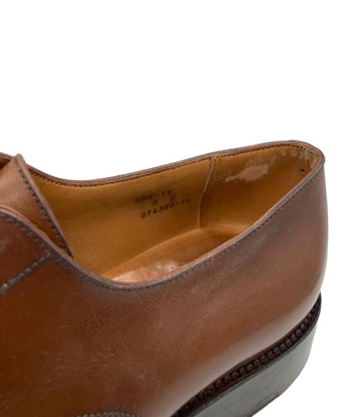 J.M.WESTON（ジェイエムウエストン）J.M.WESTON (ジェイエムウエストン) プレーントゥシューズ ブラウン サイズ:5Eの古着・服飾アイテム